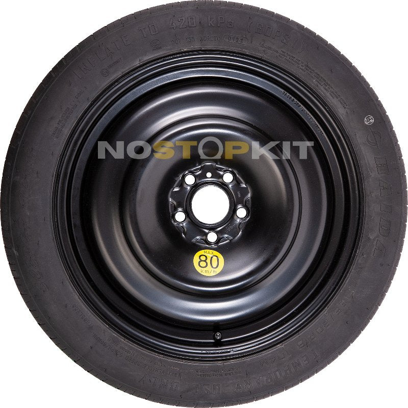 Ruotino di Scorta in Ferro 125/80R17 5x115 - Accessori Esclusi - NSKB617