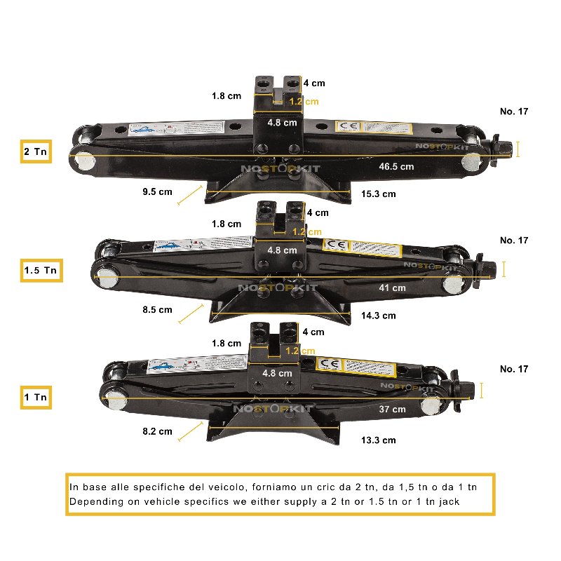 Cric Jack 2 Ton - NSK